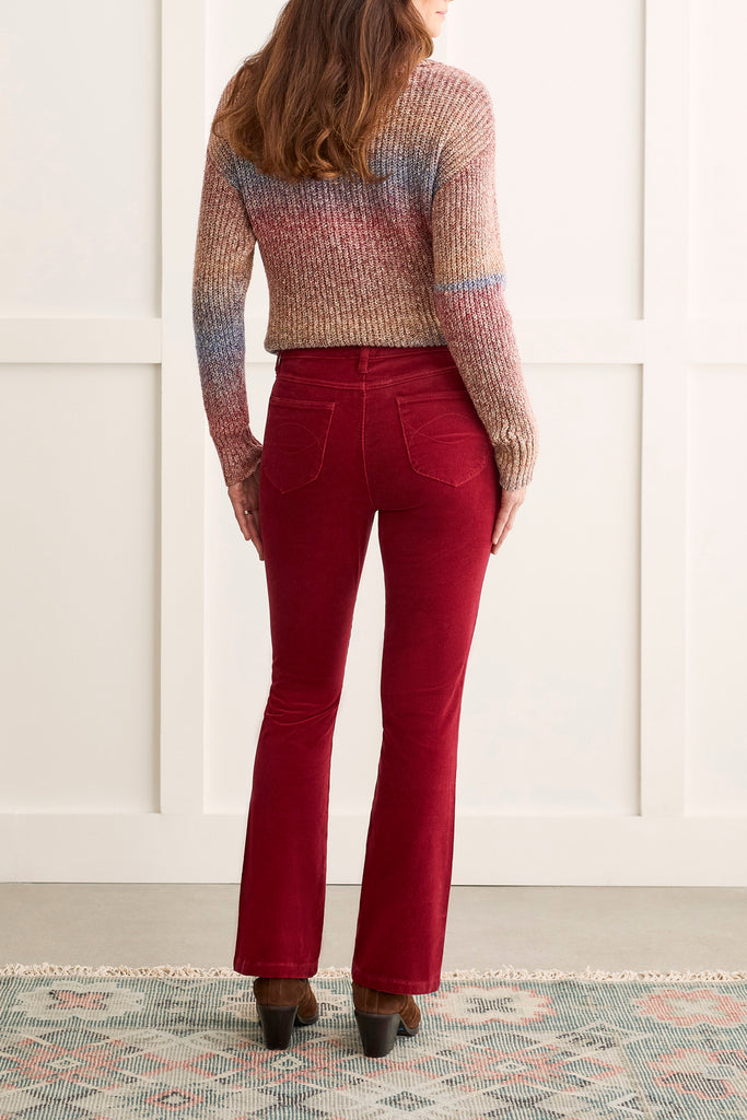 Stretch Corduroy Bootcut Pant Gingers Uptown 9872