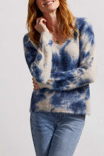 Tie-Dye Eyelash Yarn Sweater