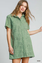 Lace Button Down Dress