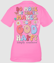 Simply Southern Makes God Happy Graphic Tee
