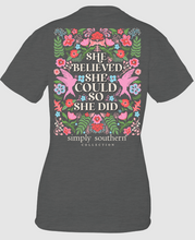 Simply Southern She Believed Graphic Tee
