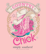 Simply Southern Country Chick Graphic Tee