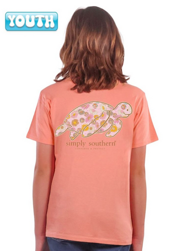 Simply Southern Turtle Tracker Youth Graphic Tee
