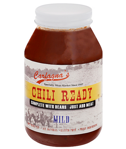Carfagna's Chili Ready Mild Sauce