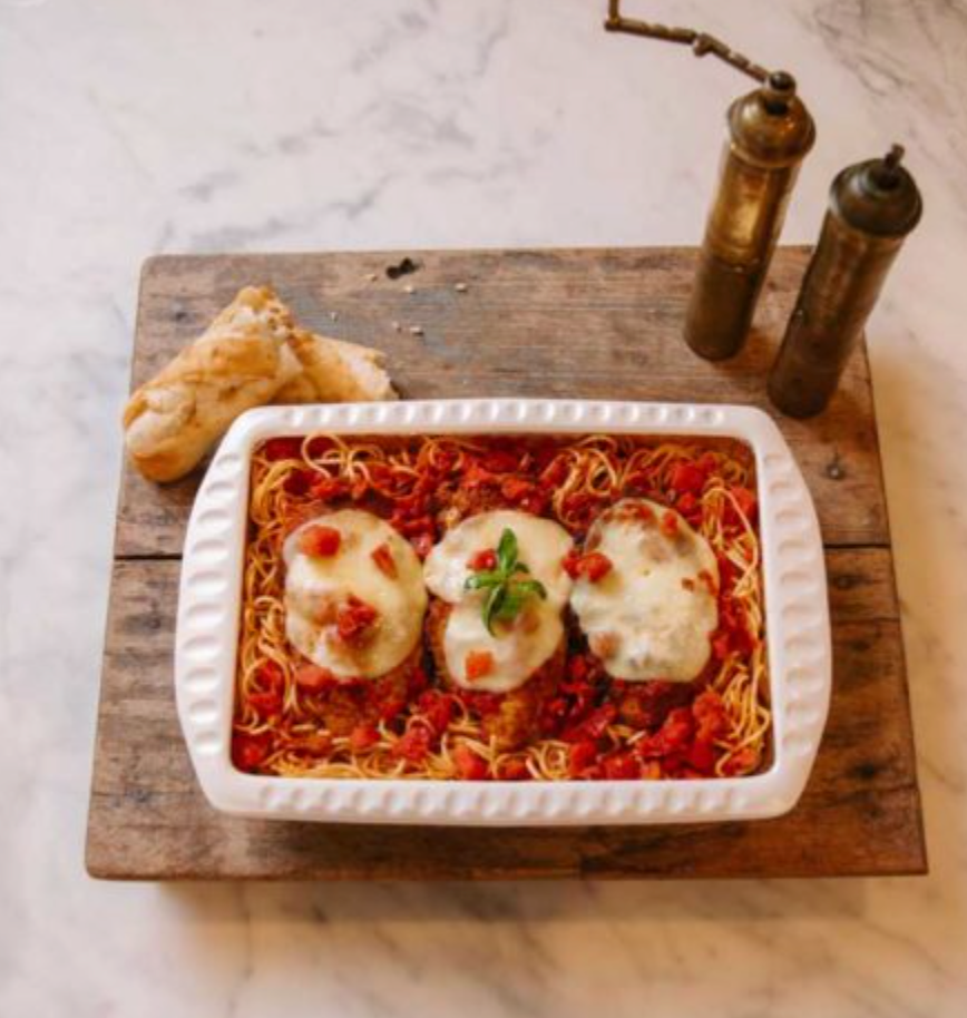 Foil Decor Serving Pan