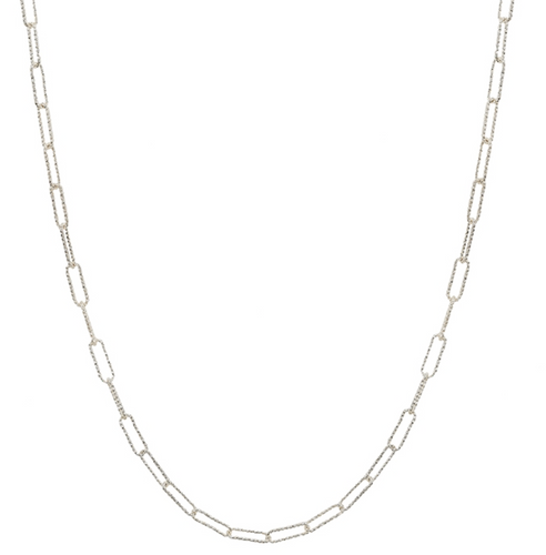 Silver Thin Chain Necklace