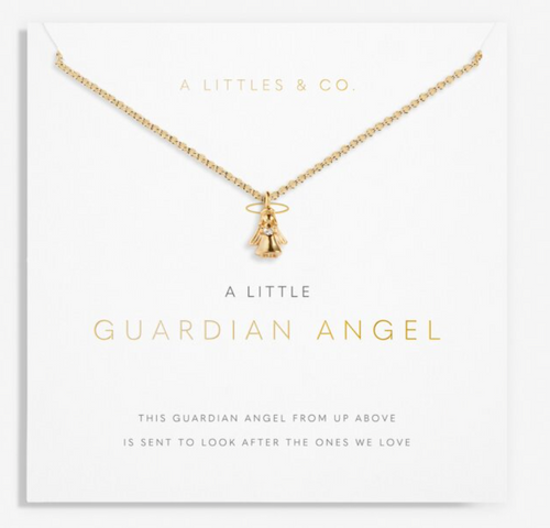 A Little Guardian Angel Gold Necklace