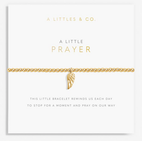 A Little Prayer Gold Bracelet