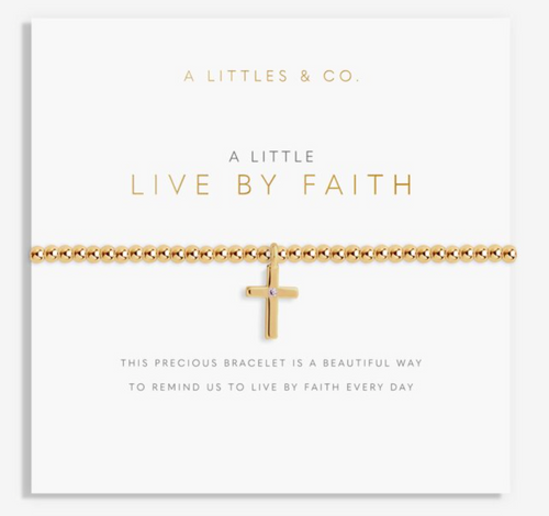 A Little Live By Faith Bracelet