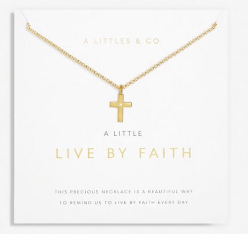 A Little Live By Faith Necklace