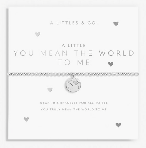 A Little You Mean the World To Me Bracelet