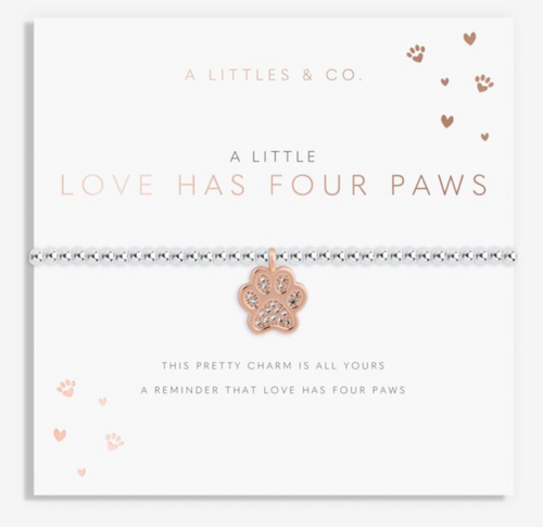 A Little Love Has Four Paws Bracelet