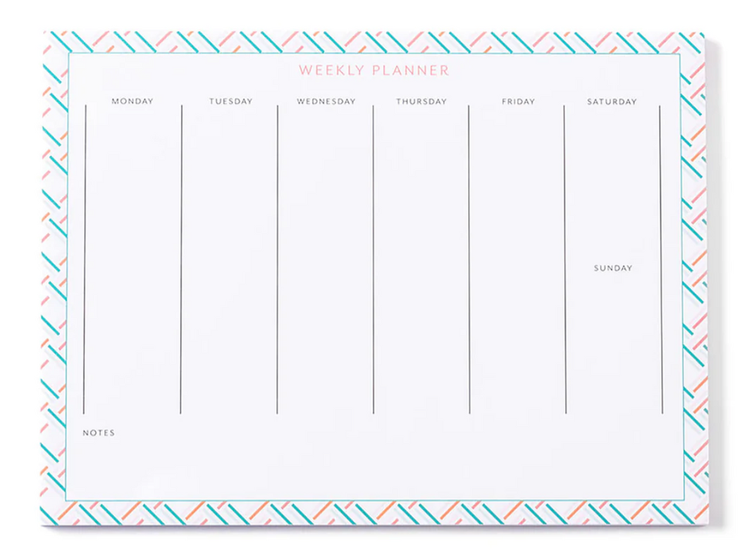Weekly Desk Pad