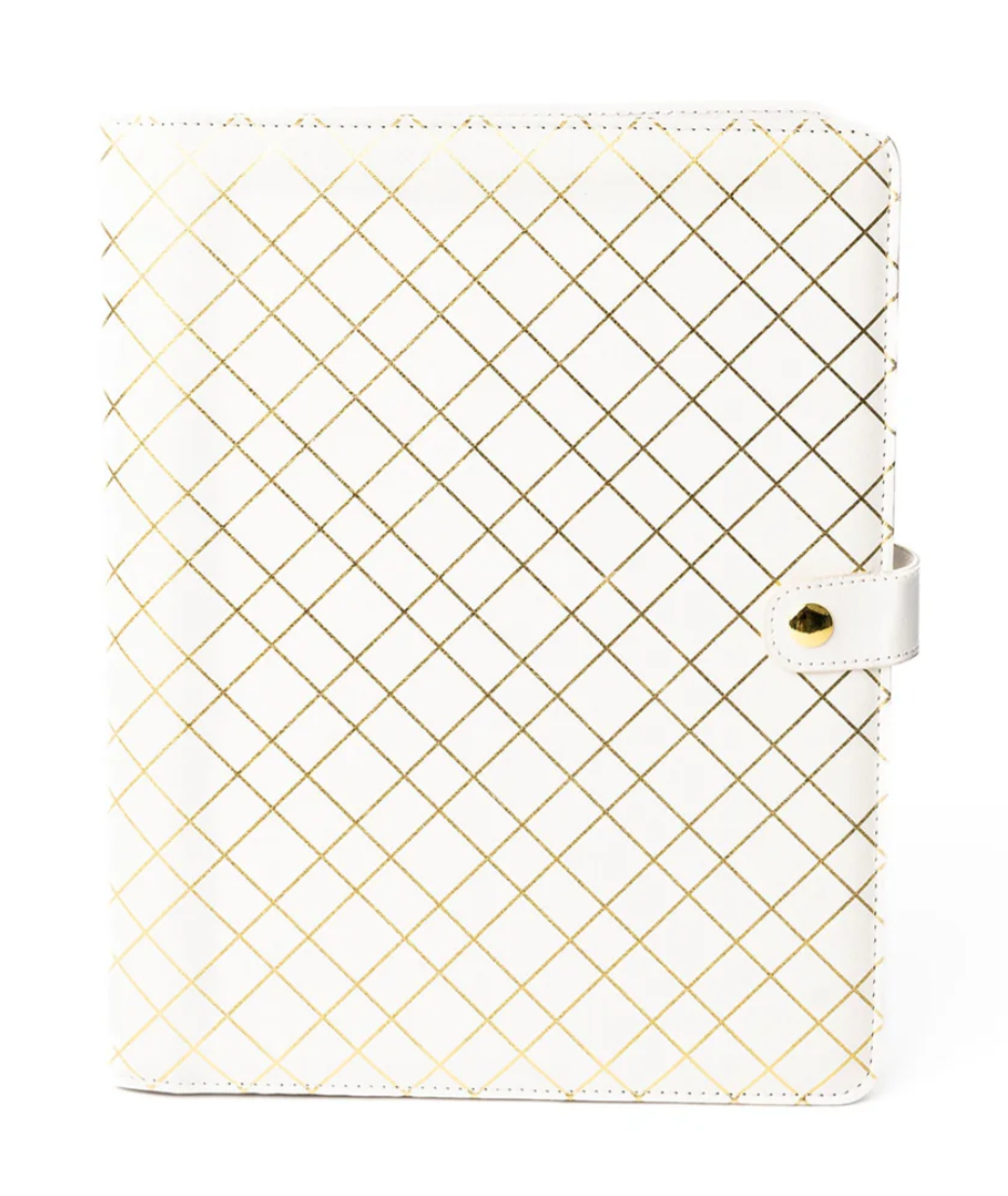 Gold Grid Folio