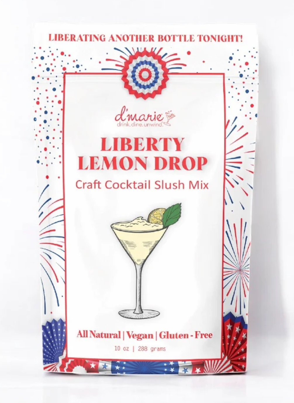 Liberty Lemon Drop Craft Cocktail Slush Mix