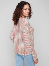 Novelty Yarn Crochet Sweater