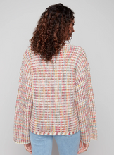Novelty Yarn Crochet Sweater