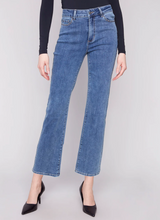 Straight Leg Jeans With Side Studs