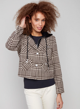 Glenn Plaid Hooded Jacket