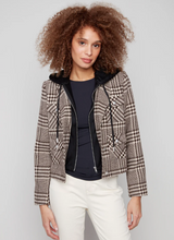 Glenn Plaid Hooded Jacket
