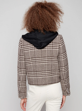 Glenn Plaid Hooded Jacket
