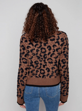 Bow Tie Jacquard Knit Cardigan
