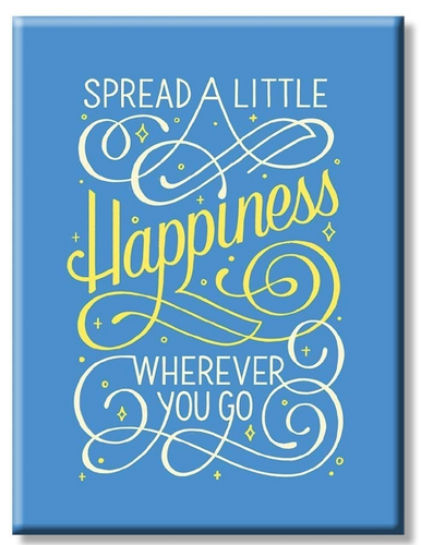Spread Happiness Magnet