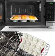 Structure Silicone Confetti Fuchsia 12-Count Doughnut Pan