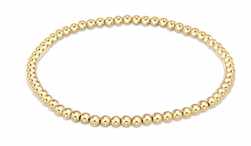 enewton extends - Classic Gold 3mm Bead Bracelet