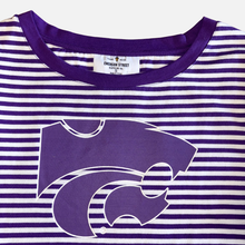Kansas State Wildcats Striped Tee