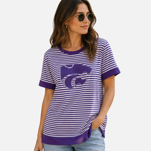 Kansas State Wildcats Striped Tee