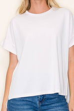 Round Neck Modal Basic Tee