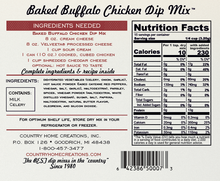 Artisan Kitchen- Baked Buffalo Chicken Dip Mix