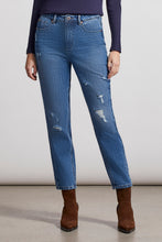 Distressed Brooke Girlfriend Tapered Ankle Jean