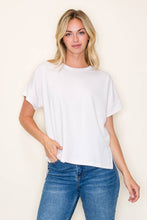 Round Neck Modal Basic Tee