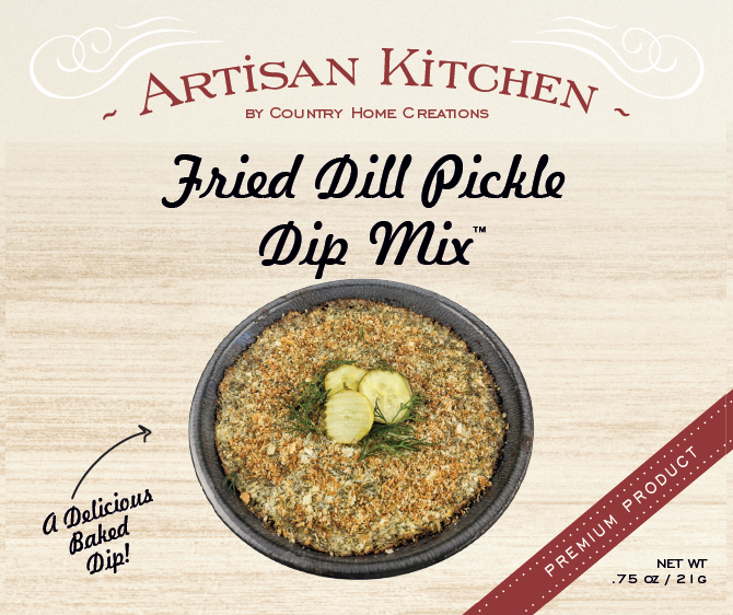Artisan Kitchen Fried Dill Pickle Dip Mix-NEW RELEASE