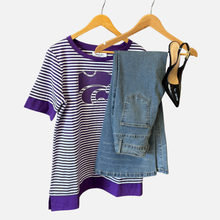 Kansas State Wildcats Striped Tee