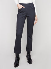 Rolled Cuff Pants- Navy
