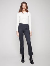 Rolled Cuff Pants- Navy