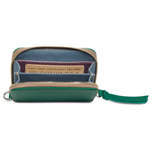Consuela Teal Zippy Wallet