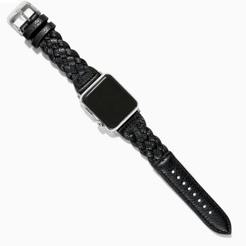 Sutton Braided Leather Watch Band