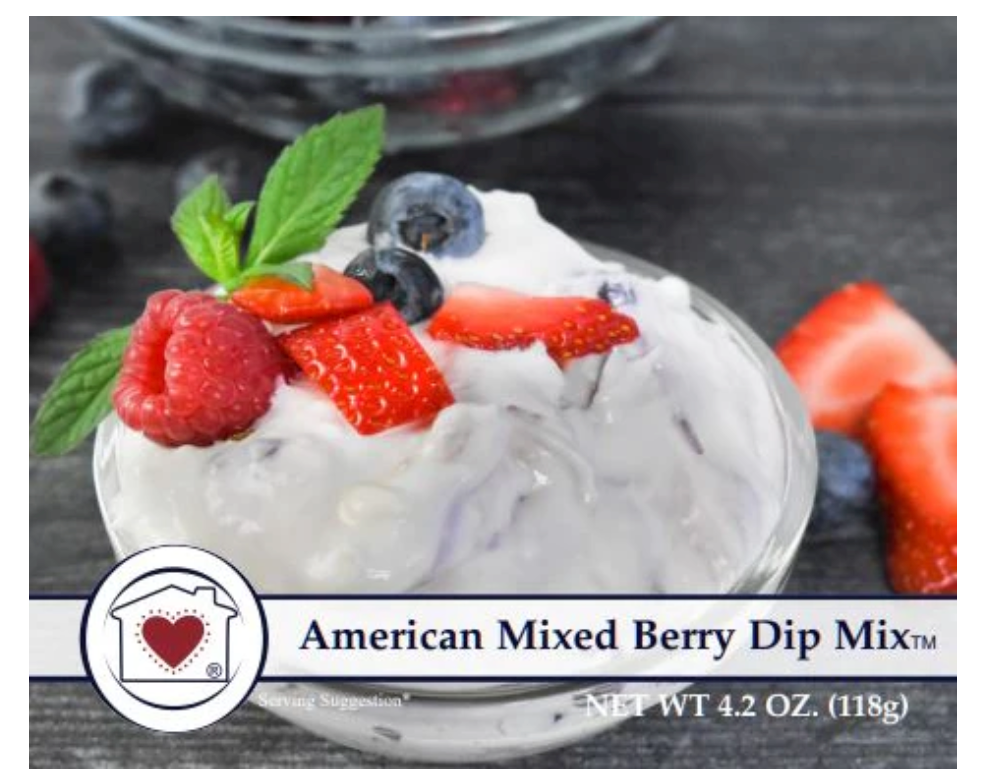 American Mixed Berry Dip