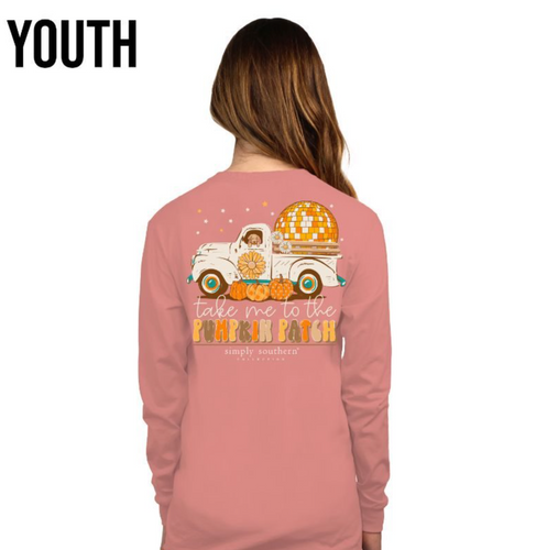 Simply Southern Youth Truck Long Sleeve T-Shirt