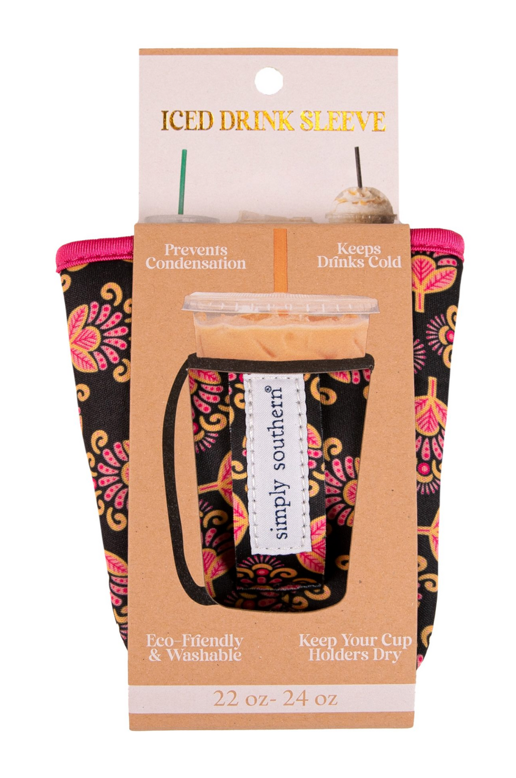 Simply Southern - Iced Drink Sleeve w/ Handle - 30-32oz