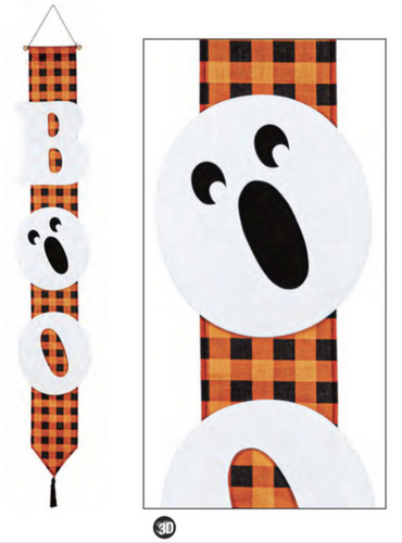BOO Halloween Door Banner