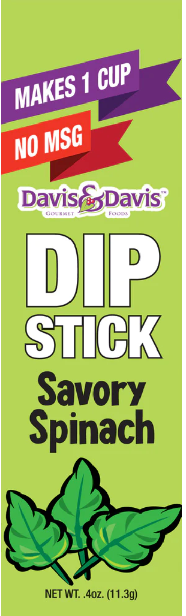 Savory Spinach Dip Stick