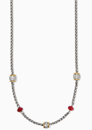 Meridian Red Short Necklace