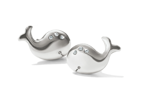 Humphrey The Whale Mini Post Earrings