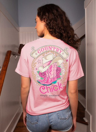 Simply Southern Country Chick Graphic Tee
