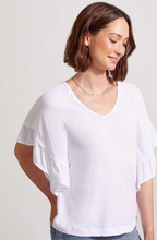 Raglan Top w/ Double Frill